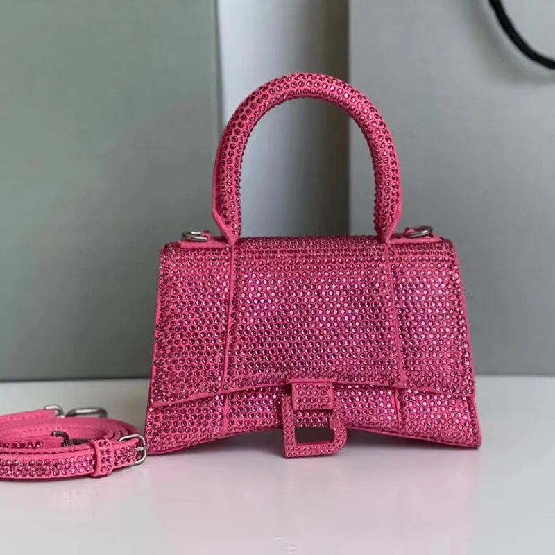 Full Diamond Lingbling Hourglass Bag - Bellarte Enchanté Full Diamond Lingbling Hourglass Bag